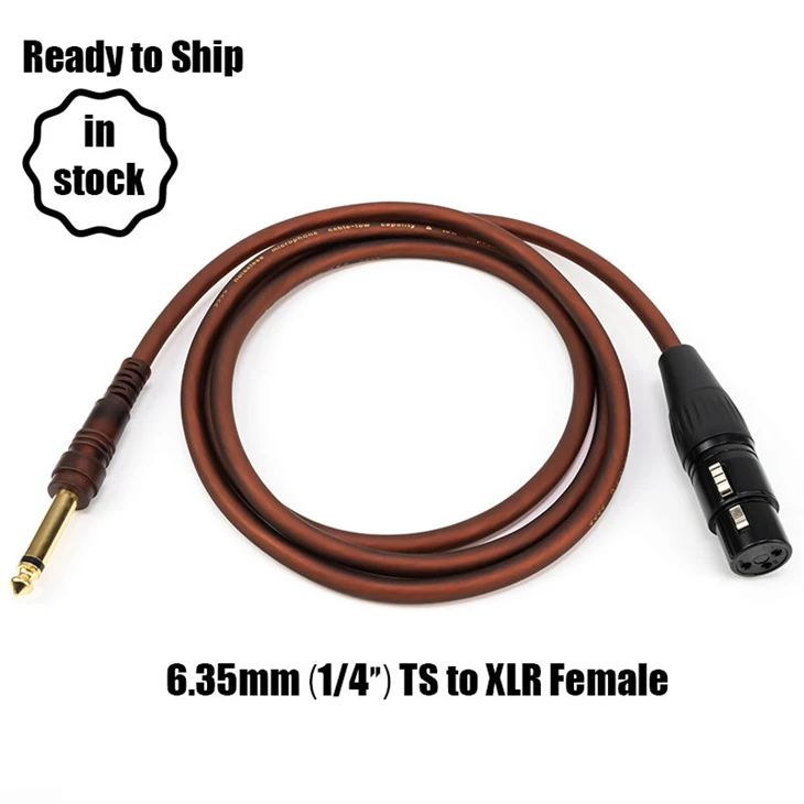XLR Perempuan Hingga 6.35mm
